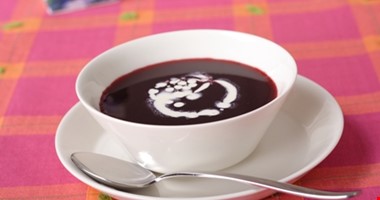 Borůvková polévka (Blåbärssoppa)
