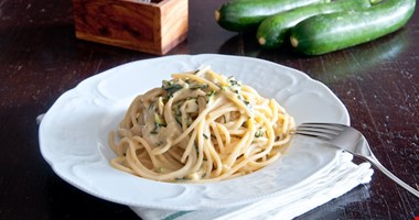 Spagheti alla Nerano dle neapolského šéfkuchaře Salvatore Iovina